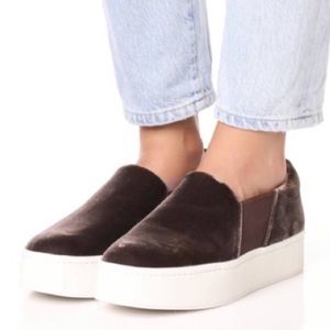 Vince Warren Platform Suede Sneakers